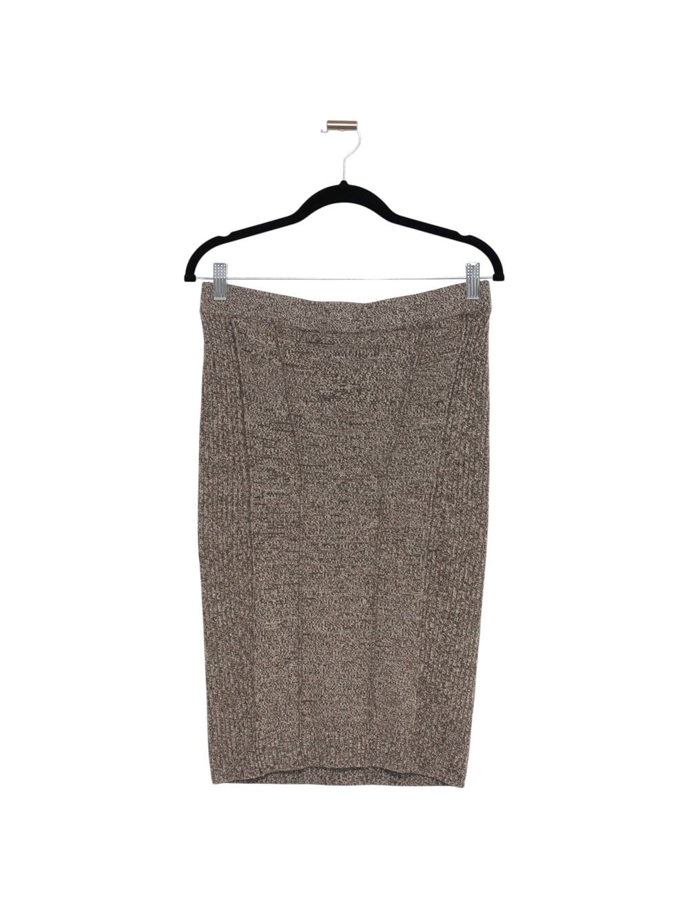 MARC by MARC JACOBS Brown Knit Knee Length Skirt Size Medium